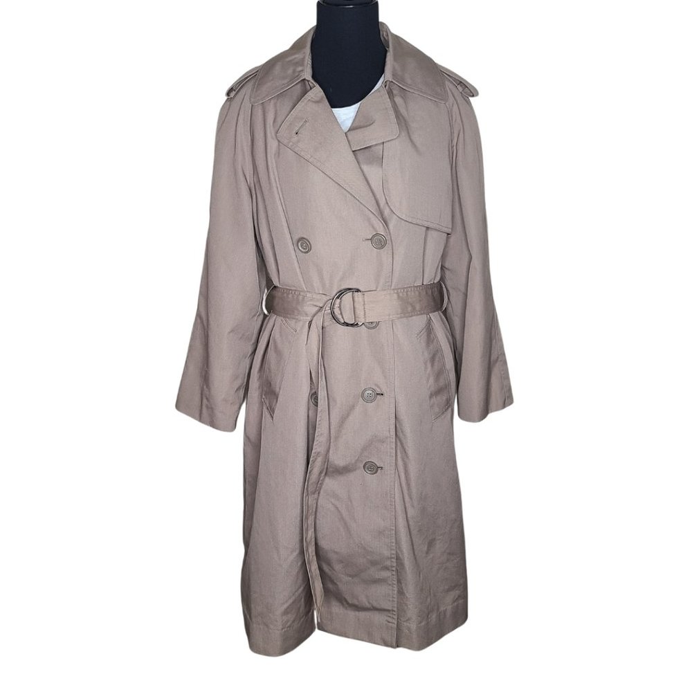Weather Chasers Tan Trench Coat